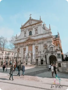 Iglesia de San Pedro y San Pablo en Calle Grodzka Cracovia