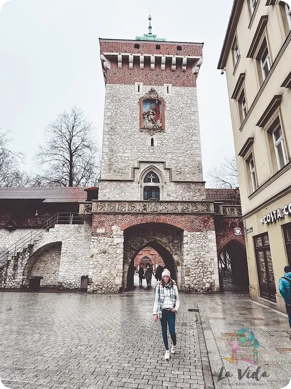 Torre de San Florian en Cracovia