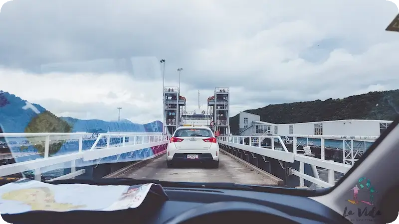 Cogiendo el coche en Nueva Zelanda