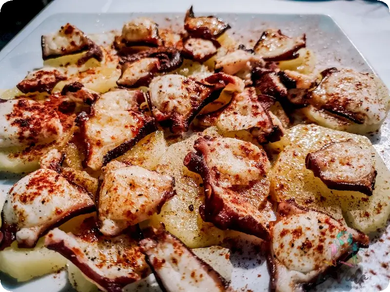 Pulpo a la Gallega en L'Ampolla