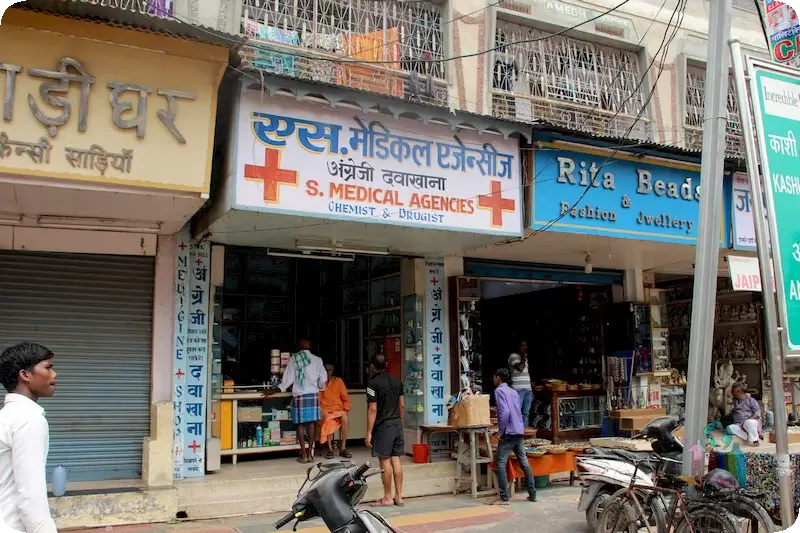 Farmacia en la India