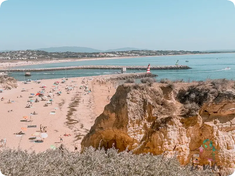 Praia de Batata en lago