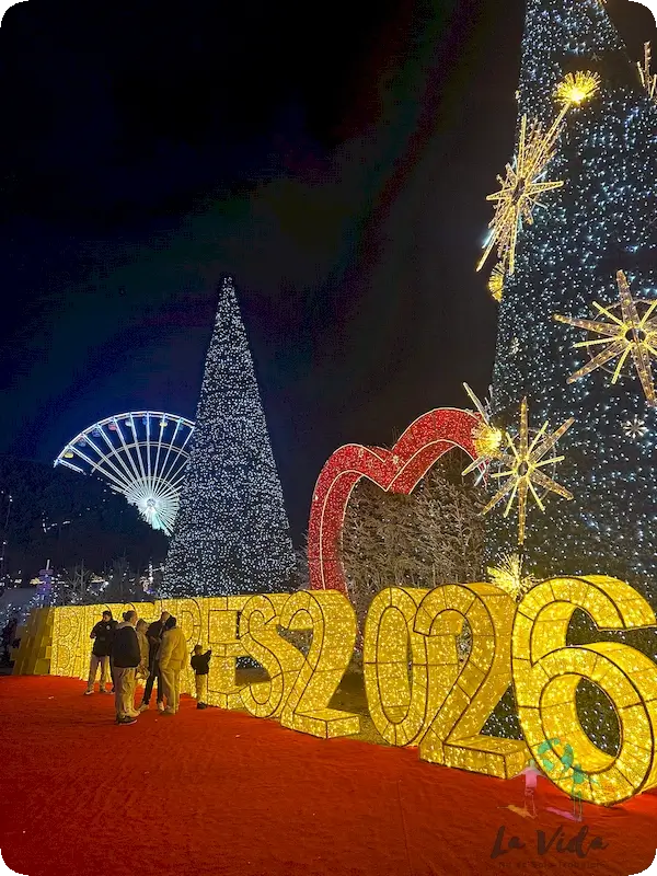 Le Barcarès Village Noel 2026 - cartel #lebarcares2026