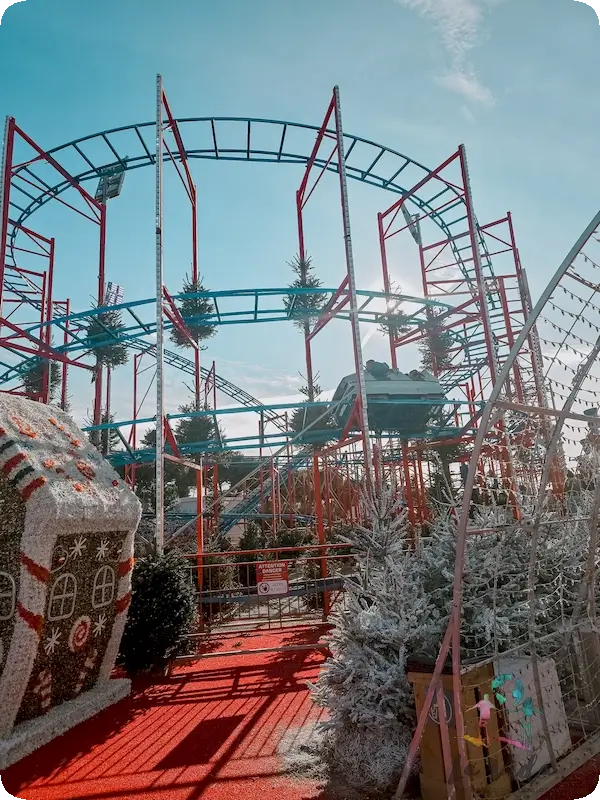 Le Barcarès Village Noel 2026 - montaña rusa