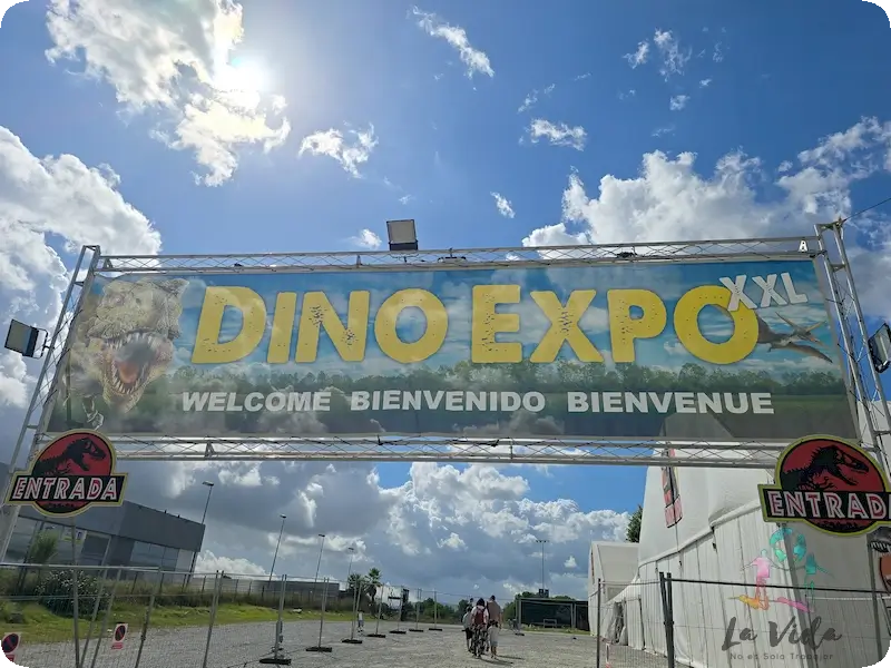 Entrada Dino Expo Parc Vallés