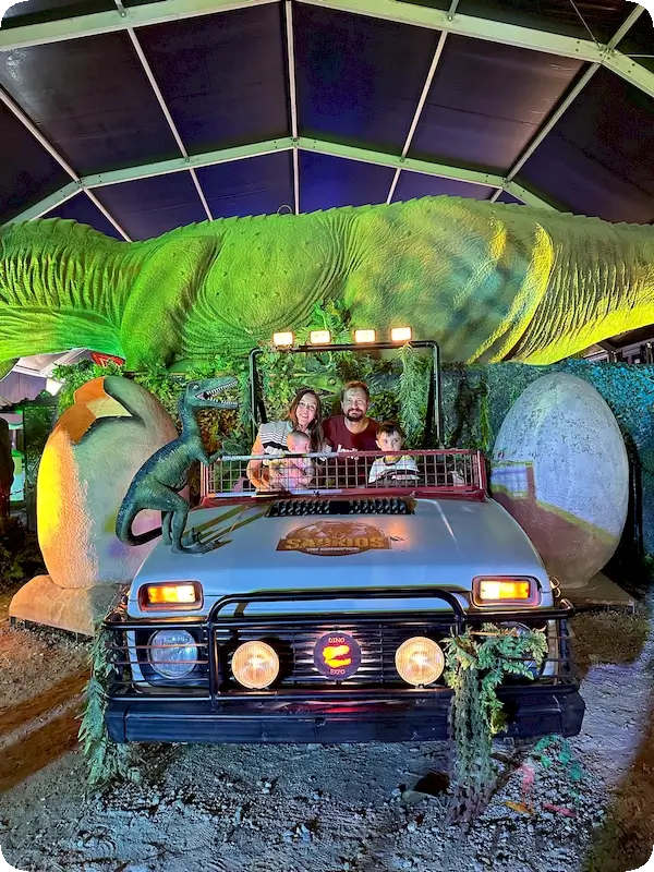 Exposición dinosaurios en Terrassa
