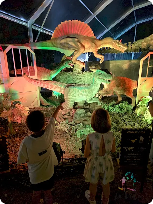 Exposición dinosaurios en Terrassa