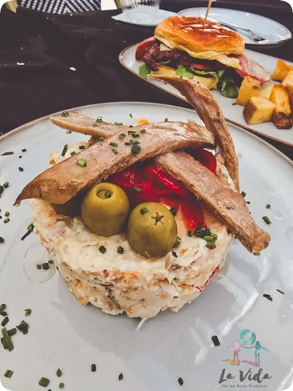 BoBe Gastrobar , ensaladilla rusa