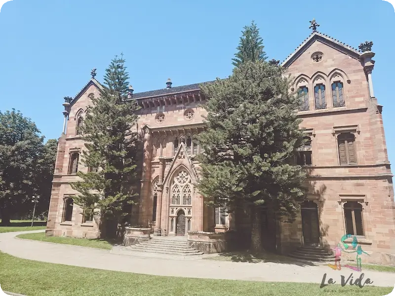 Parte posterior Palacio de Sobrellano