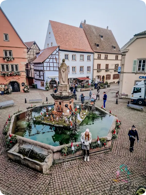 Foto de la fuete de Eguisheim