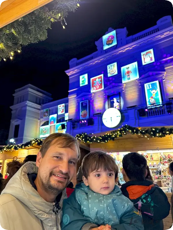 Eric y Dani esperando al Llaminer