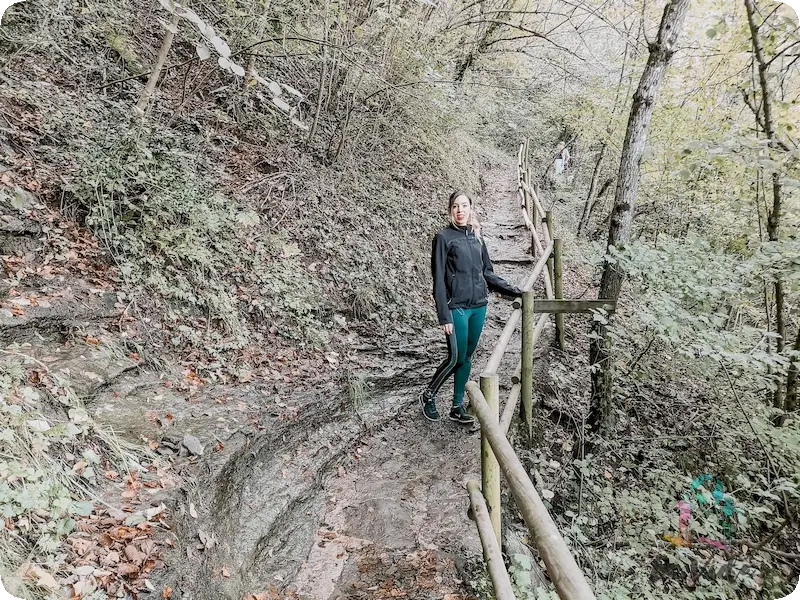 Camino Salt Sallent con algo de barro