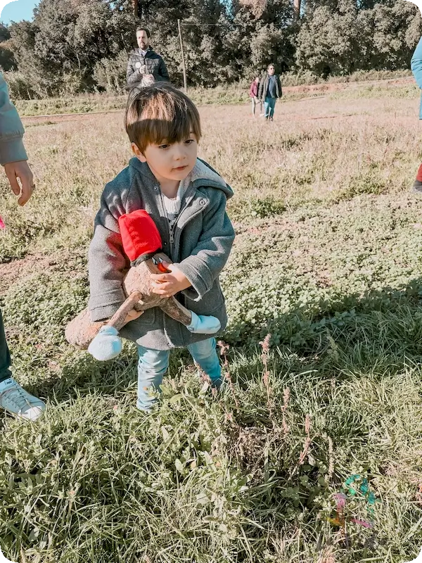 Eric con su nuevo tio - Can Pins