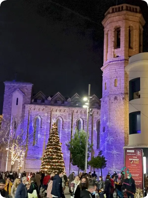 Luces de Sabadell en Navidad