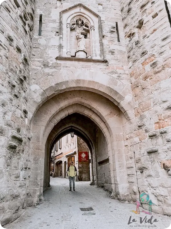 Entrada murallas Puerta Narbona