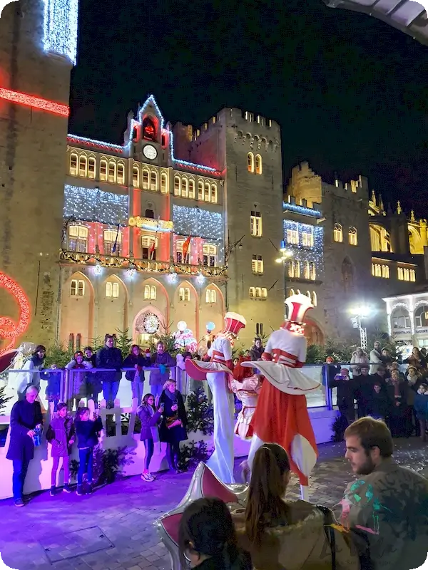 Espectáculos navideños en Narbona
