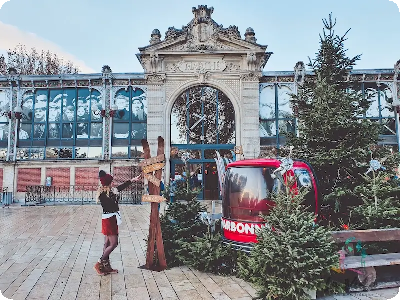 Exterior Mercado Les Halles Narbona