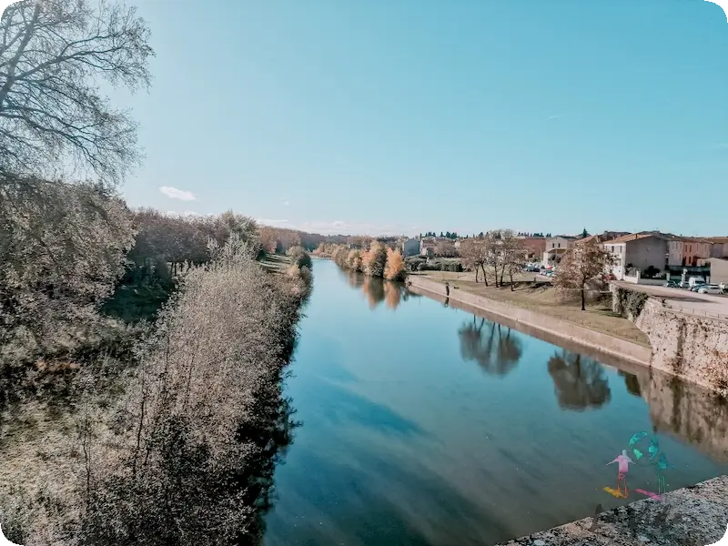 Qué ver en Carcassonne - canal de Midi
