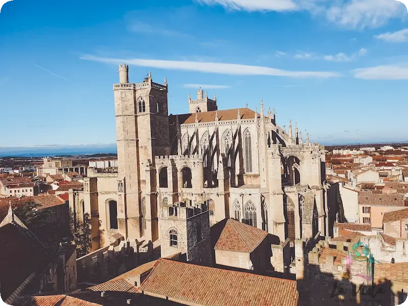 Vistas catedral desde Torreón Gilles Aycelin Narbona