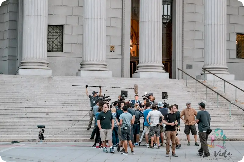 Actor famoso en Wall Street