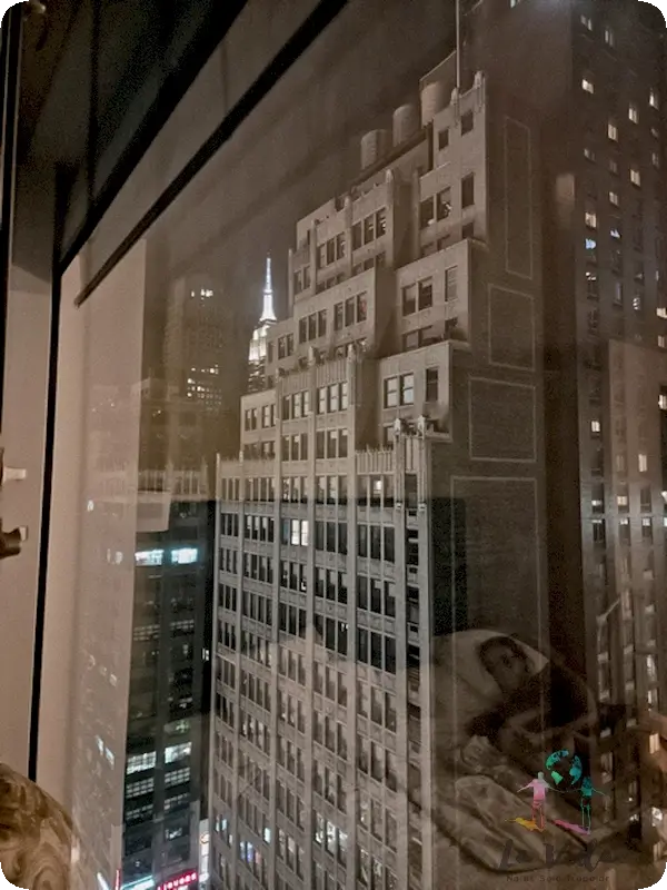 Vistas del Empire State desde nuestra habitación del Elements Times Square