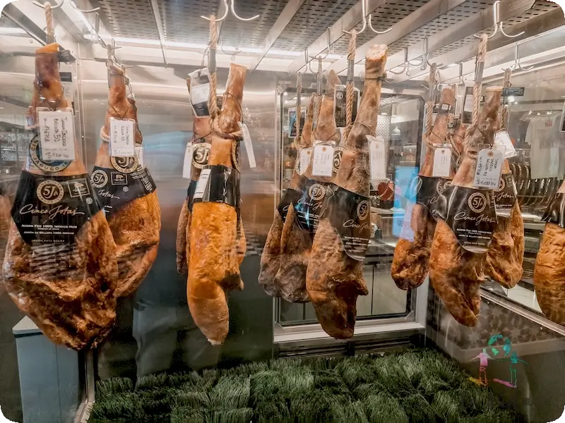 Jamón Cinco Jotas Mercado Little Spain Nueva York