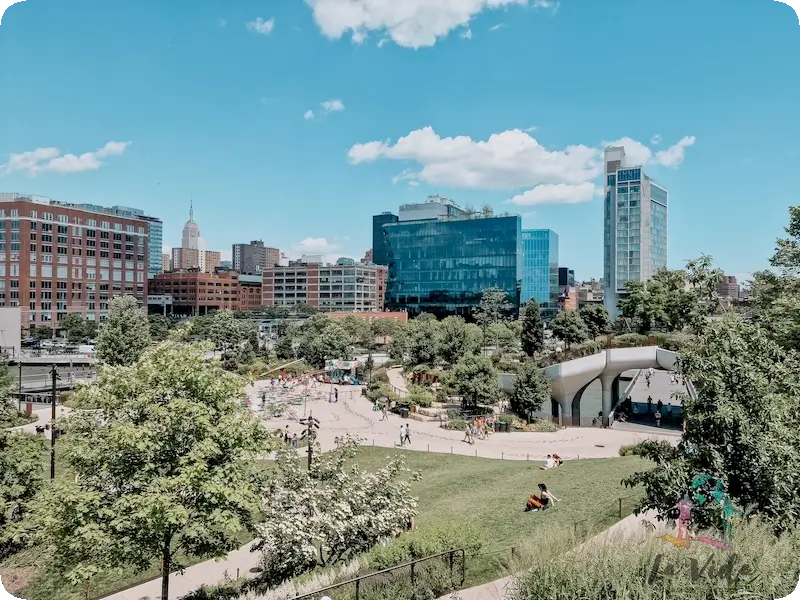 Vistas desde Little Island Nueva York