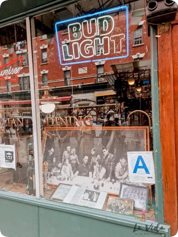 Mulberry Street Bar - La mafia en Little Italy