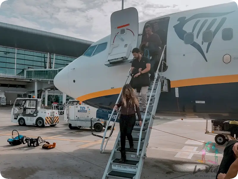 Nuestro vuelo Ryanair a Oporto desde Barcelona