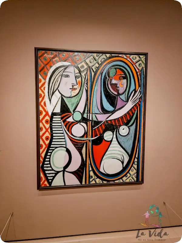 Mujer frente al Espejo de Pablo Picasso