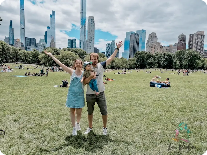 Foto Familiar en Central Park Nueva York