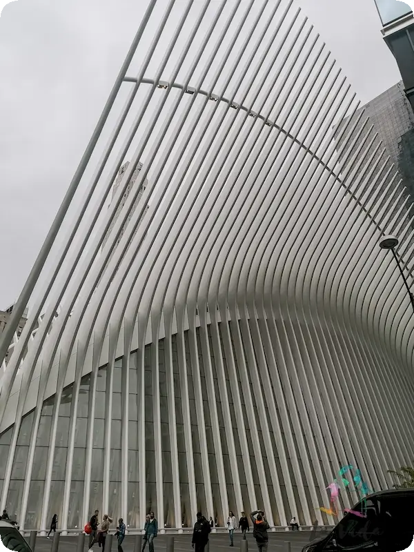 Ala de paloma Oculus de Calatrava Nueva York