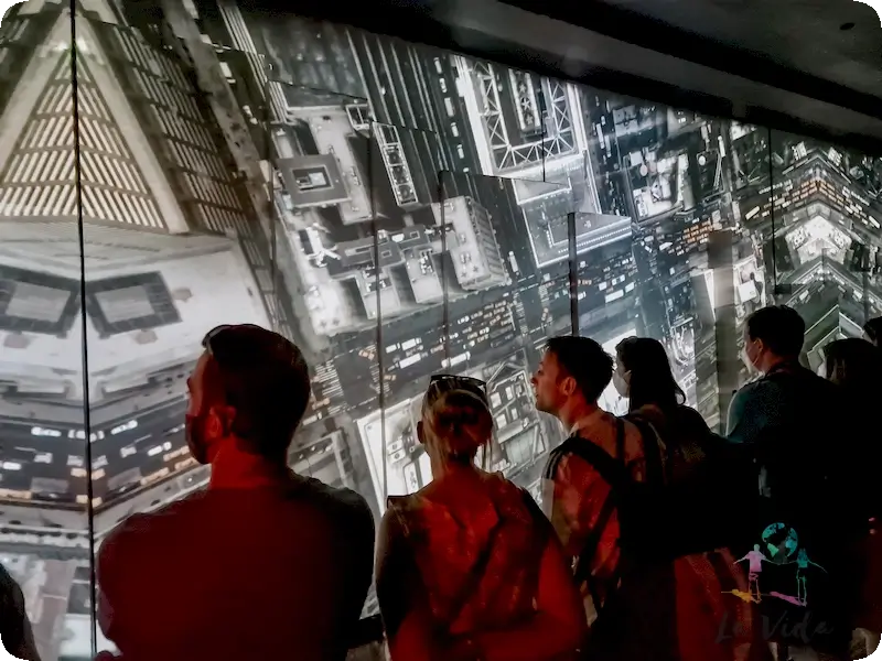 One World Observatory proyeccion previa