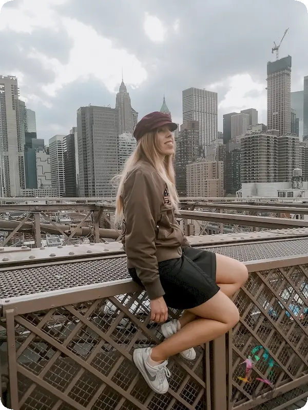 Foot postureo Puente Brooklyn Nueva York 