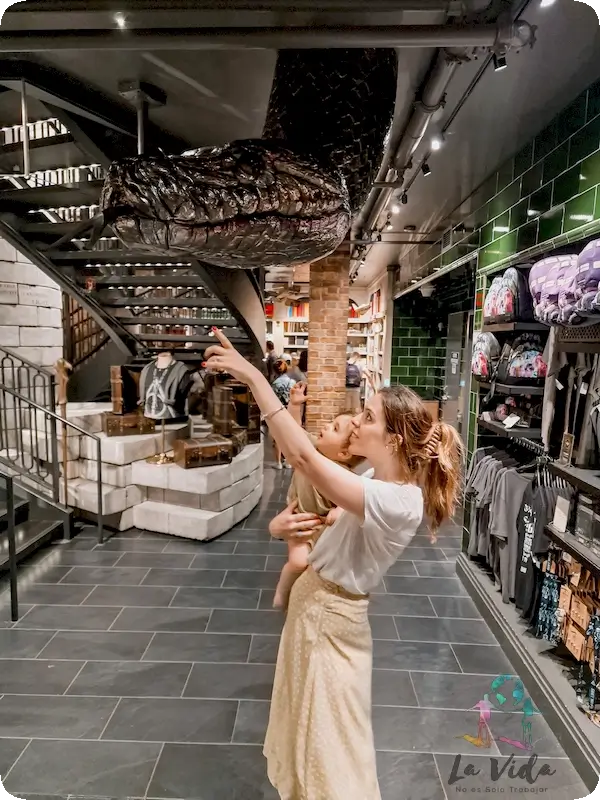 Tienda Harry Potter Nueva York, con Eric