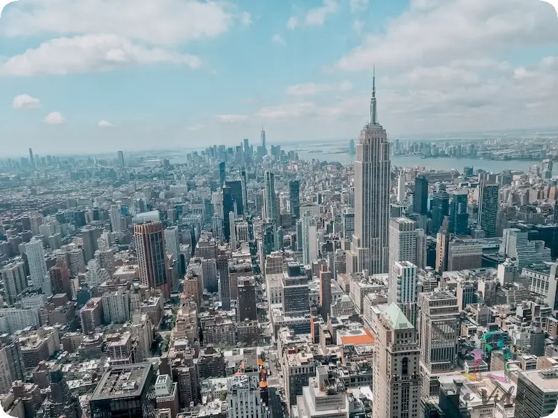 Empire State desde Piso 93 The Summit One Vanderbilt Nueva York