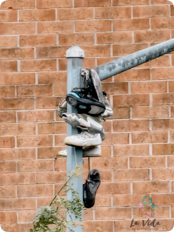 Zapatillas marcando territorio Bronx